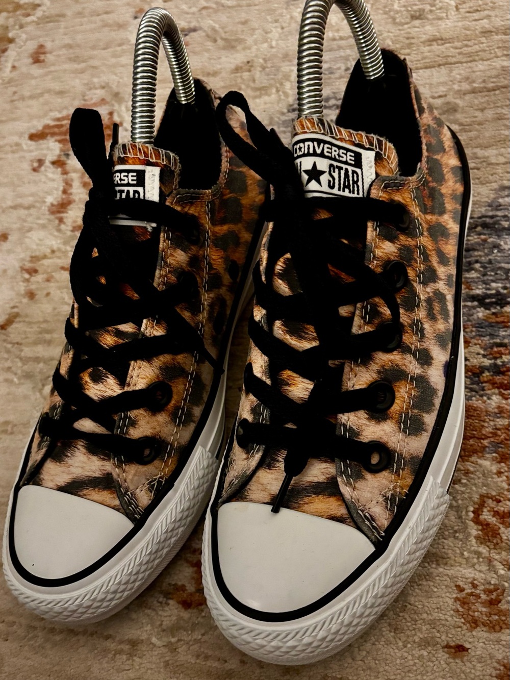 Converse All Star Chuck Taylor Low Top Leopard Sneakers